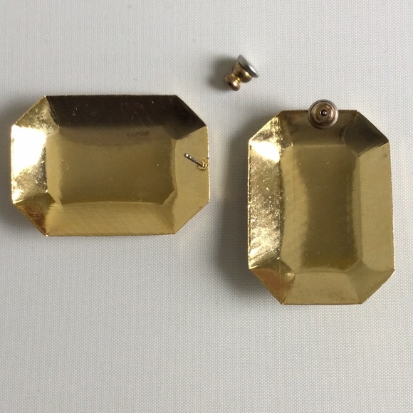 Vintage Harley-Davidson Gold Tone Post Earrings - Picture 4 of 5